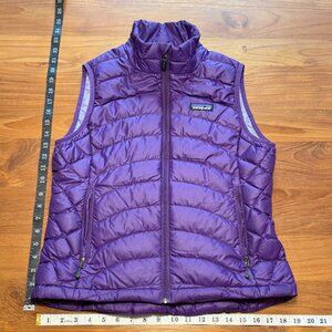 Patagonia Women's Down Sweater Vest, Purple, Size S